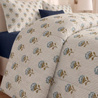 Edredón estampado acolchado Lulina tacto suave