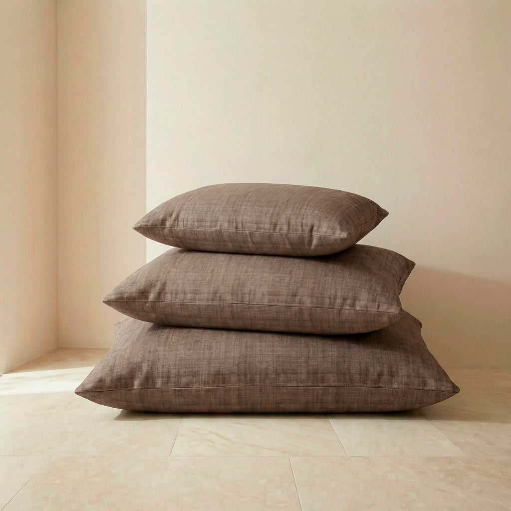 Stain-resistant removable pet bed Mocha Brown