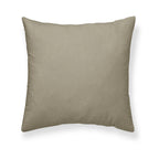 Funda de almohada percal 200 hilos lisa Moka