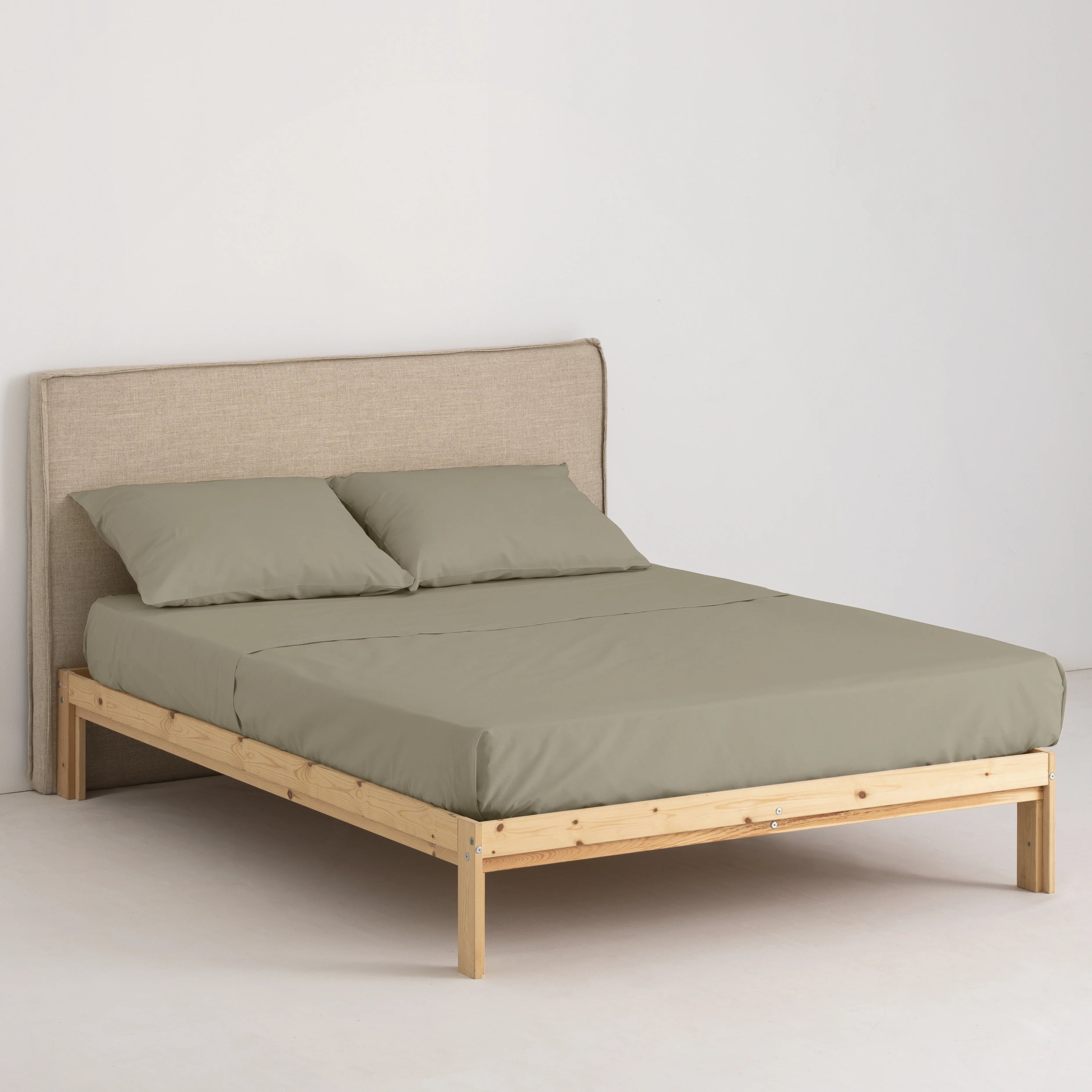 Ensemble de draps en percale Moka 200 fils