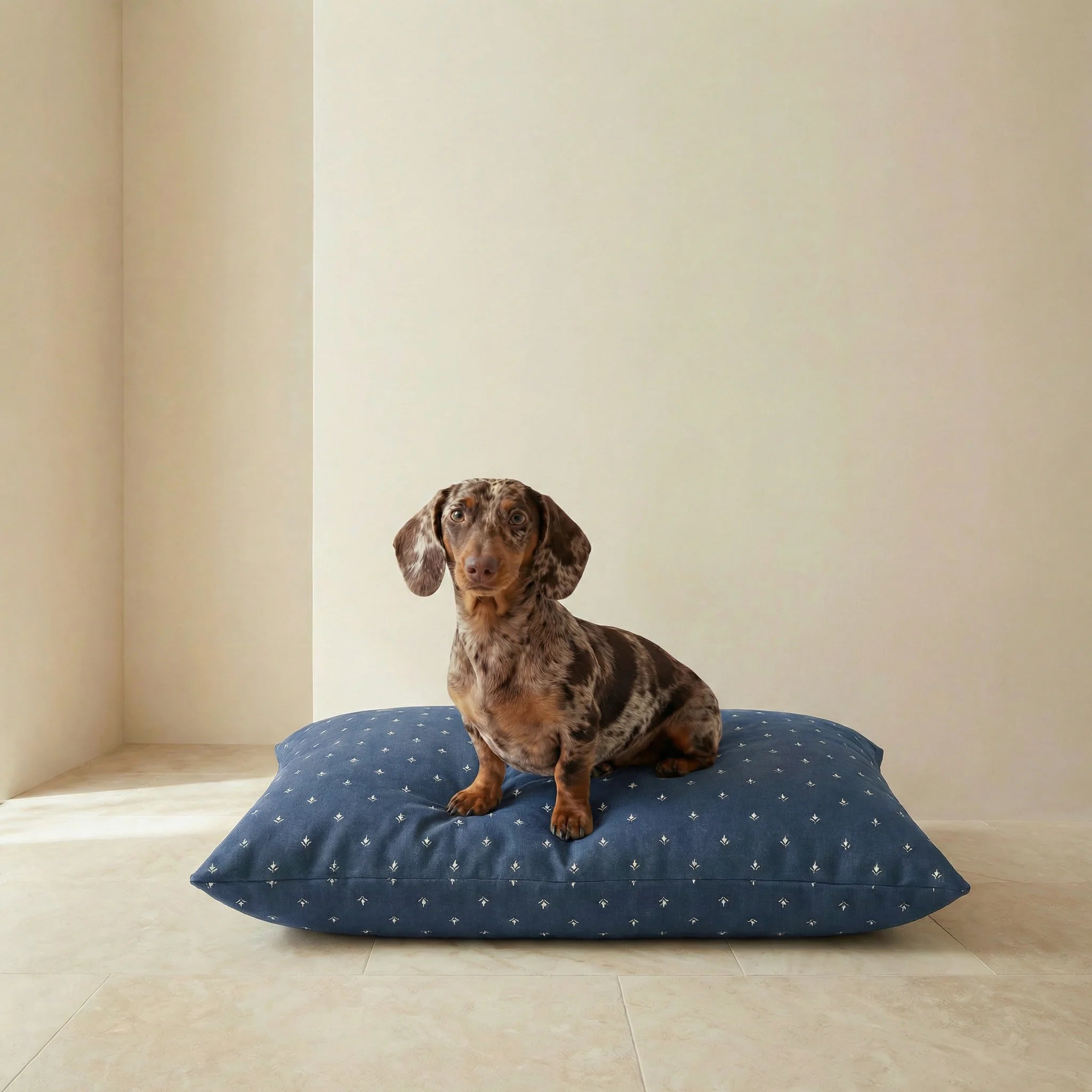 Stain-Resistant Removable Pet Bed Monina Denim 8
