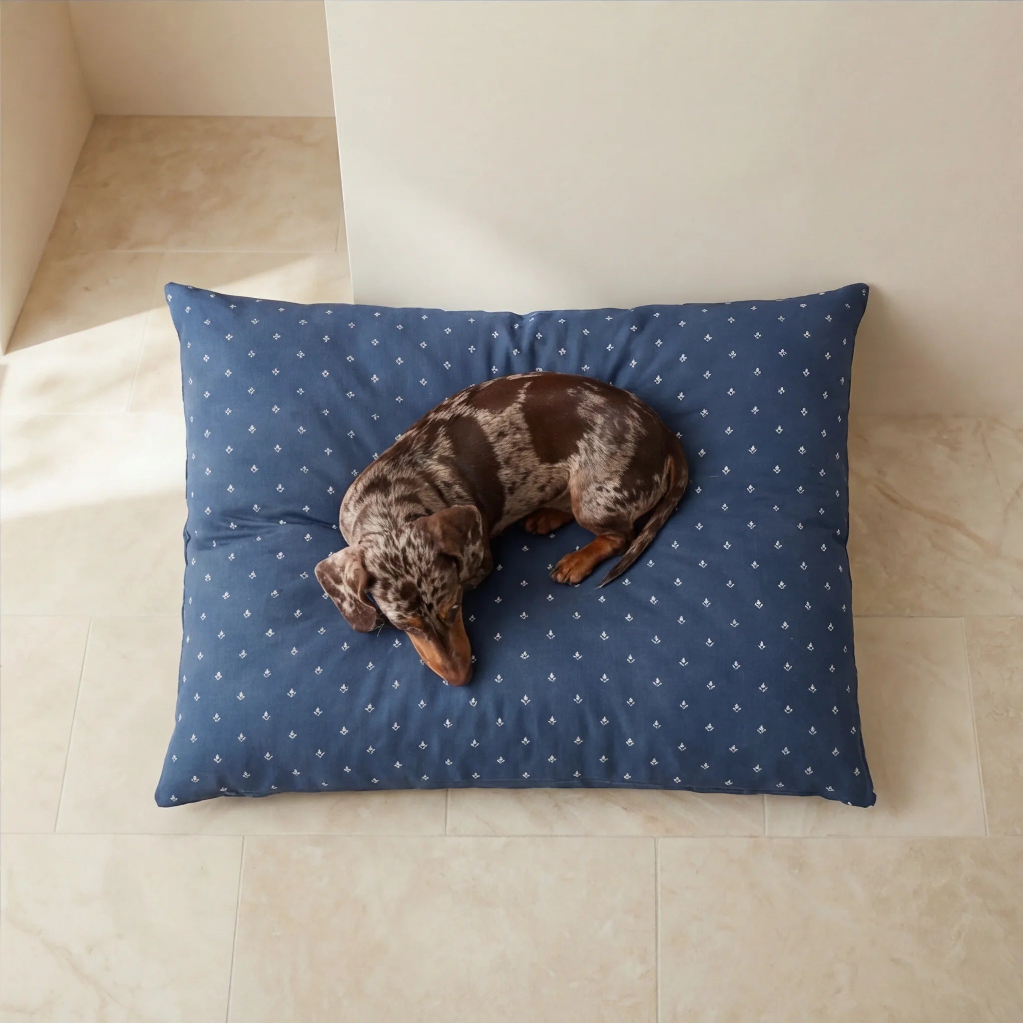 Stain-Resistant Removable Pet Bed Monina Denim 8