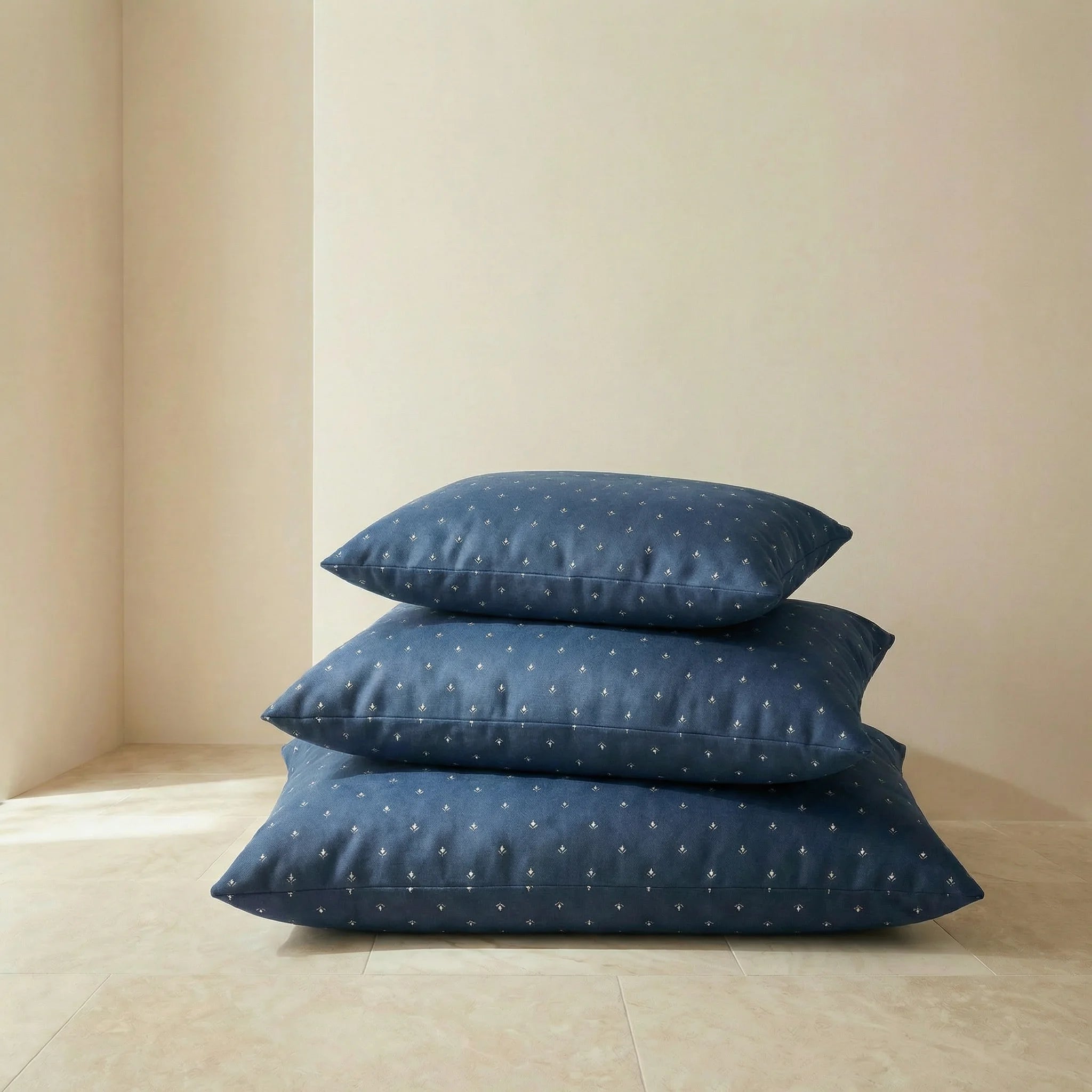 Stain-Resistant Pet Bed Cover Monina Denim 8