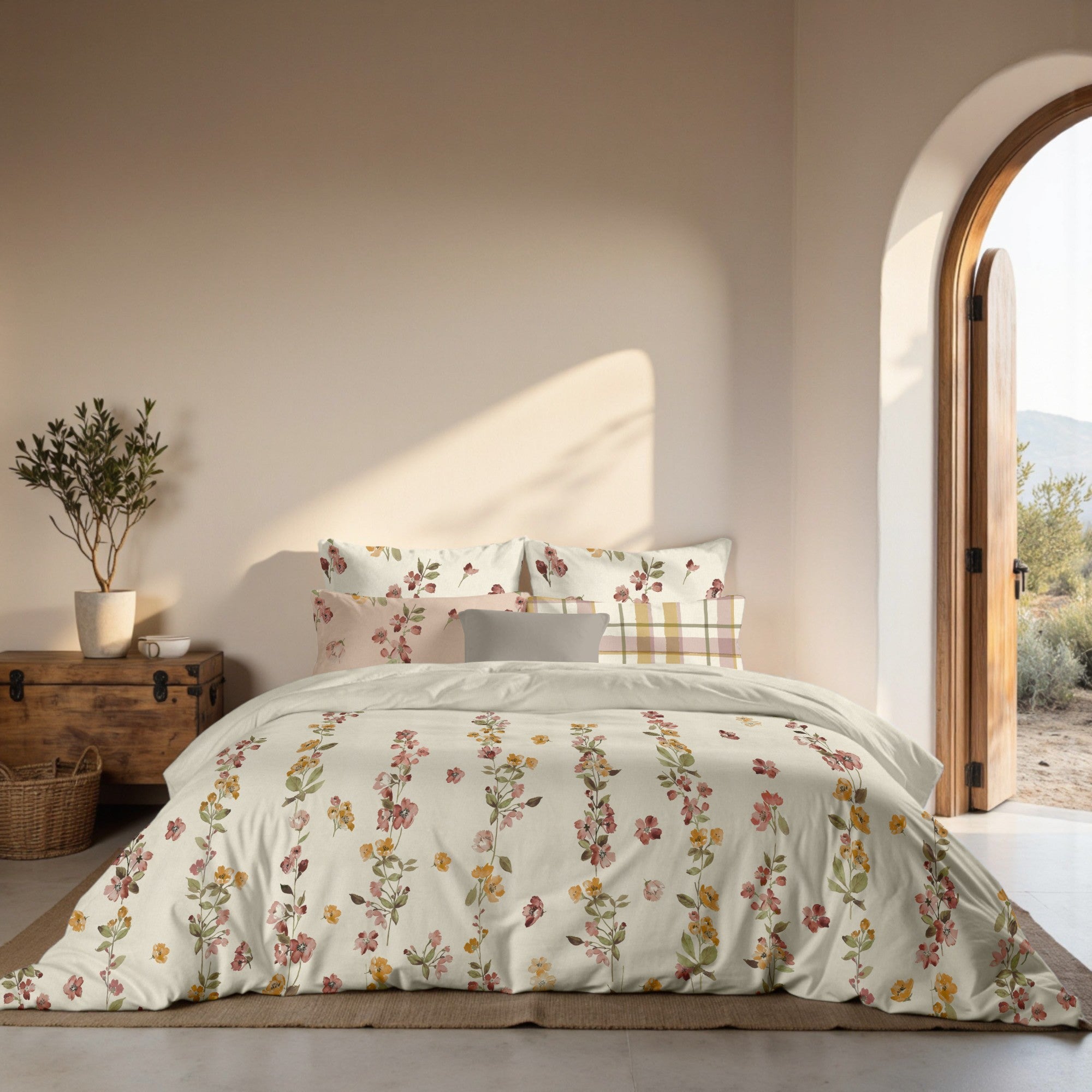 Morella 300 thread poplin duvet cover