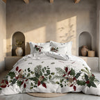 Duvet cover with clicks Mistletoe