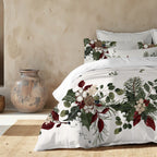 Duvet cover with clicks Mistletoe
