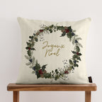 100% cotton Christmas Noel cushion cover A 50x50 cm