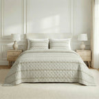 Couette Nua Beige imprimée bouti douce au toucher