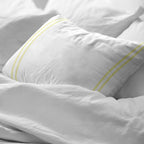 Funda de almohada Oliva Amarillo Claro percal 200 hilos
