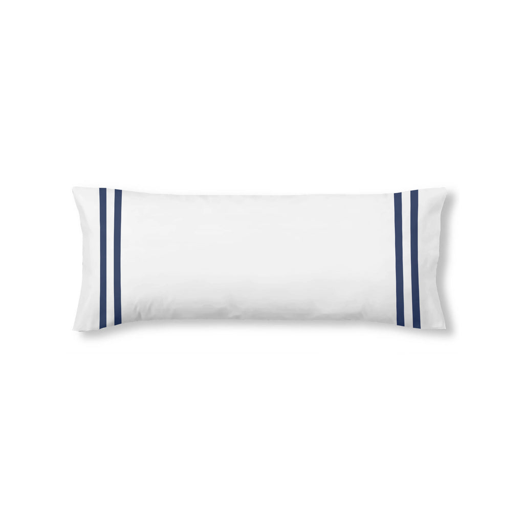 Funda de almohada Oliva Azul percal 200 hilos