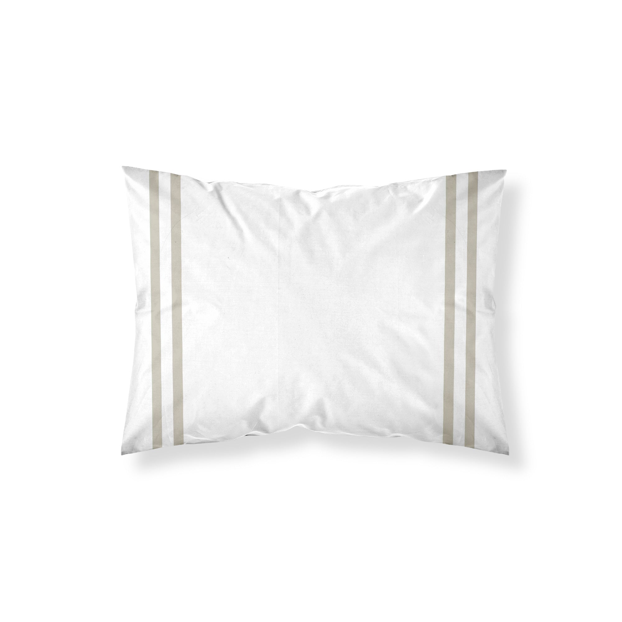 Funda de almohada Oliva Beige percal 200 hilos