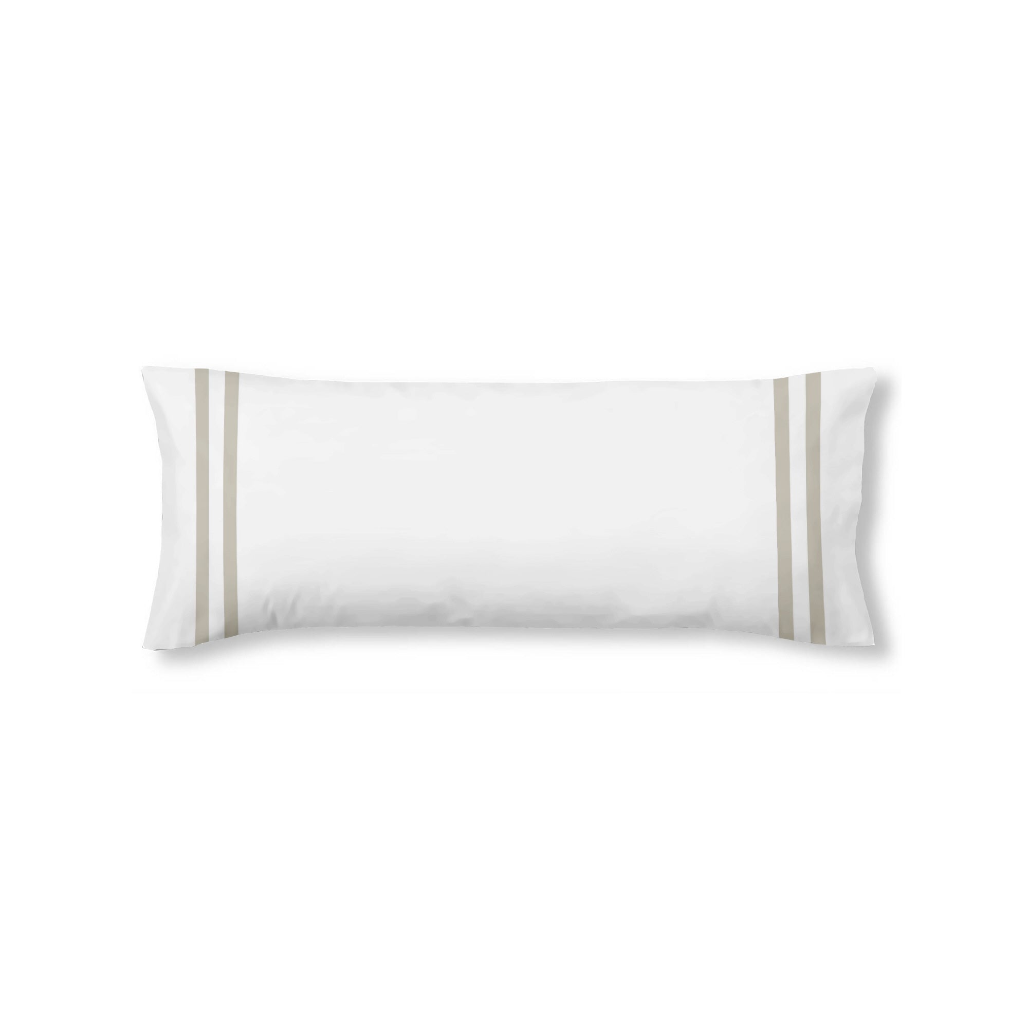 Funda de almohada Oliva Beige percal 200 hilos
