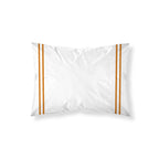 Funda de almohada Oliva Naranja percal 200 hilos