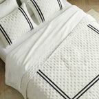Couvre-lit imprimé Olive Black au toucher doux