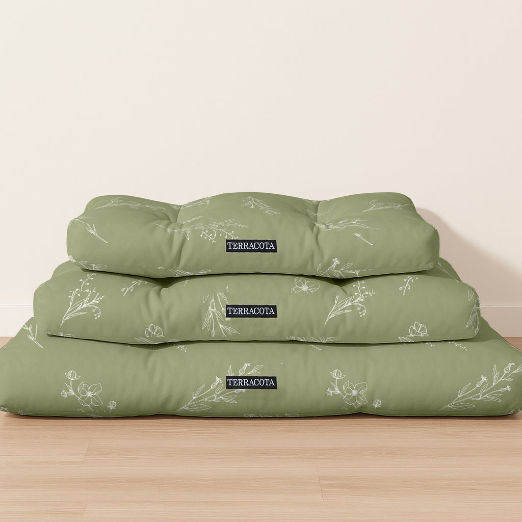 Orba Thick Quilted Stain-Resistant Pet Bed