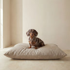 Orba A Brown Stain-Resistant Removable Pet Bed