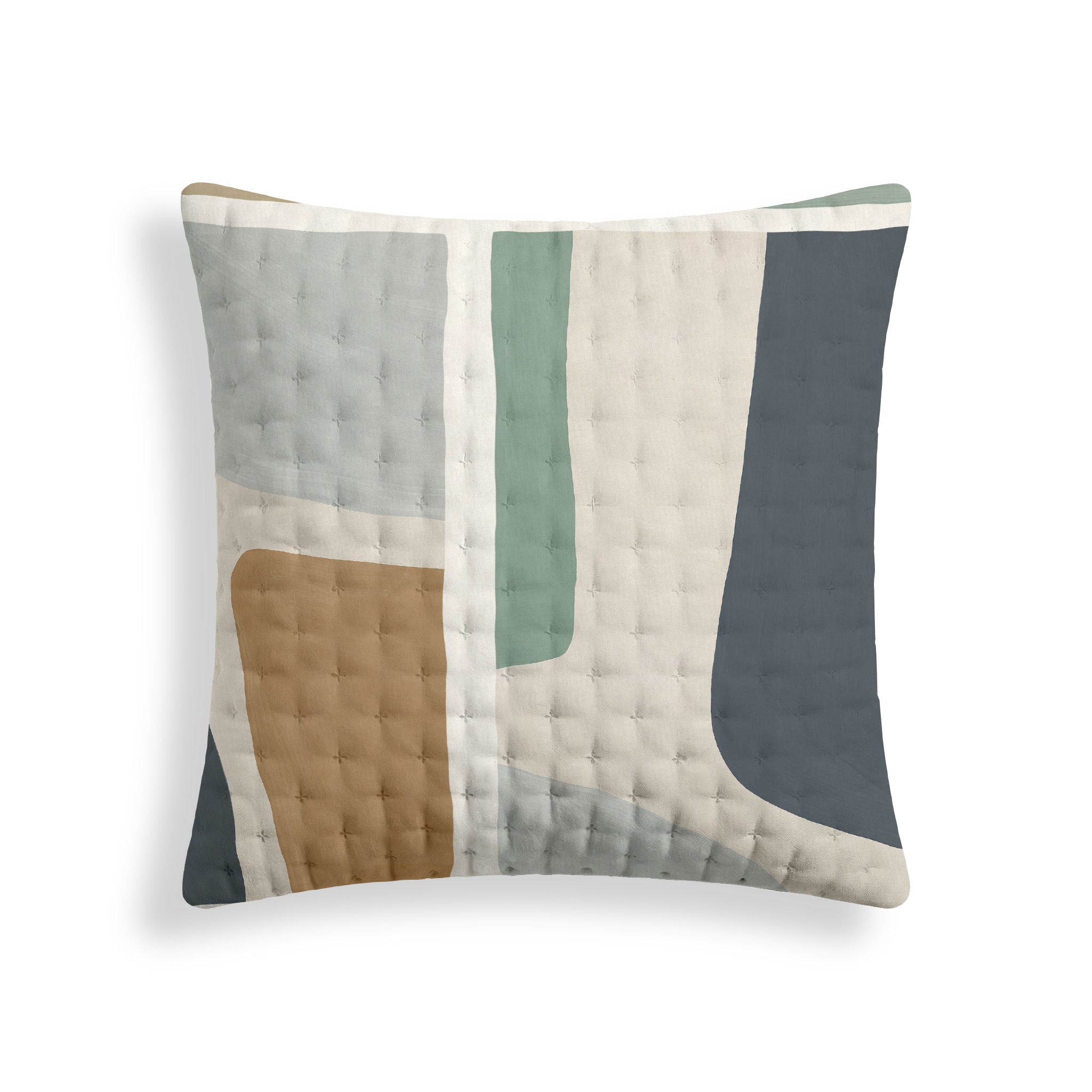 Peñíscola quilted printed pillowcase