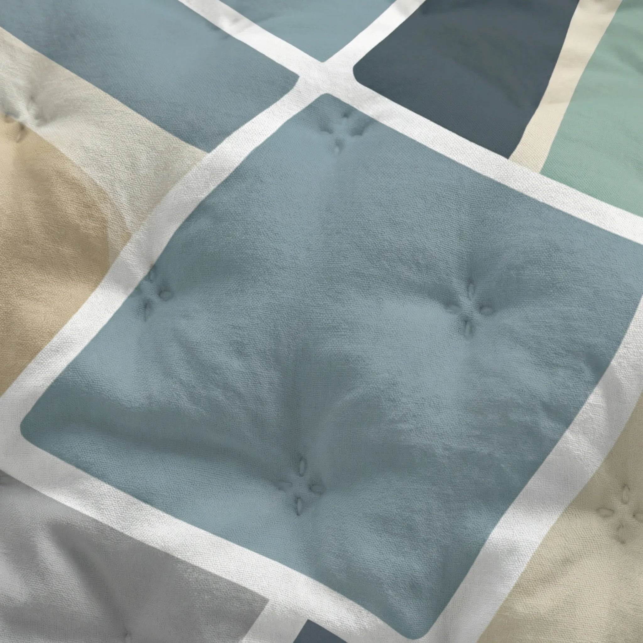 Peñíscola printed bedspread with a soft feel