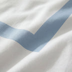 Funda nórdica Portixol Azul Claro percal 200 hilos 100% algodón