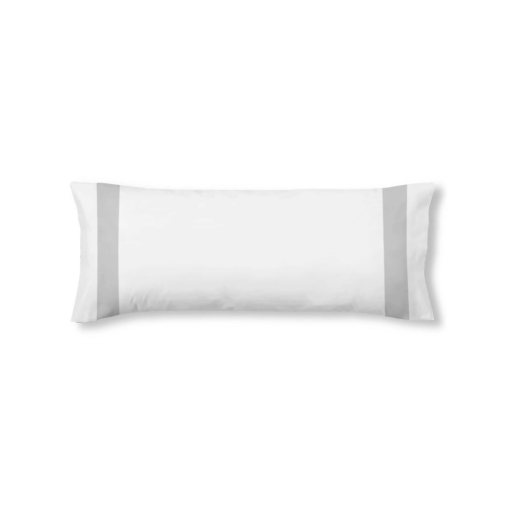 Funda de almohada Portitxol Plateado percal 200 hilos