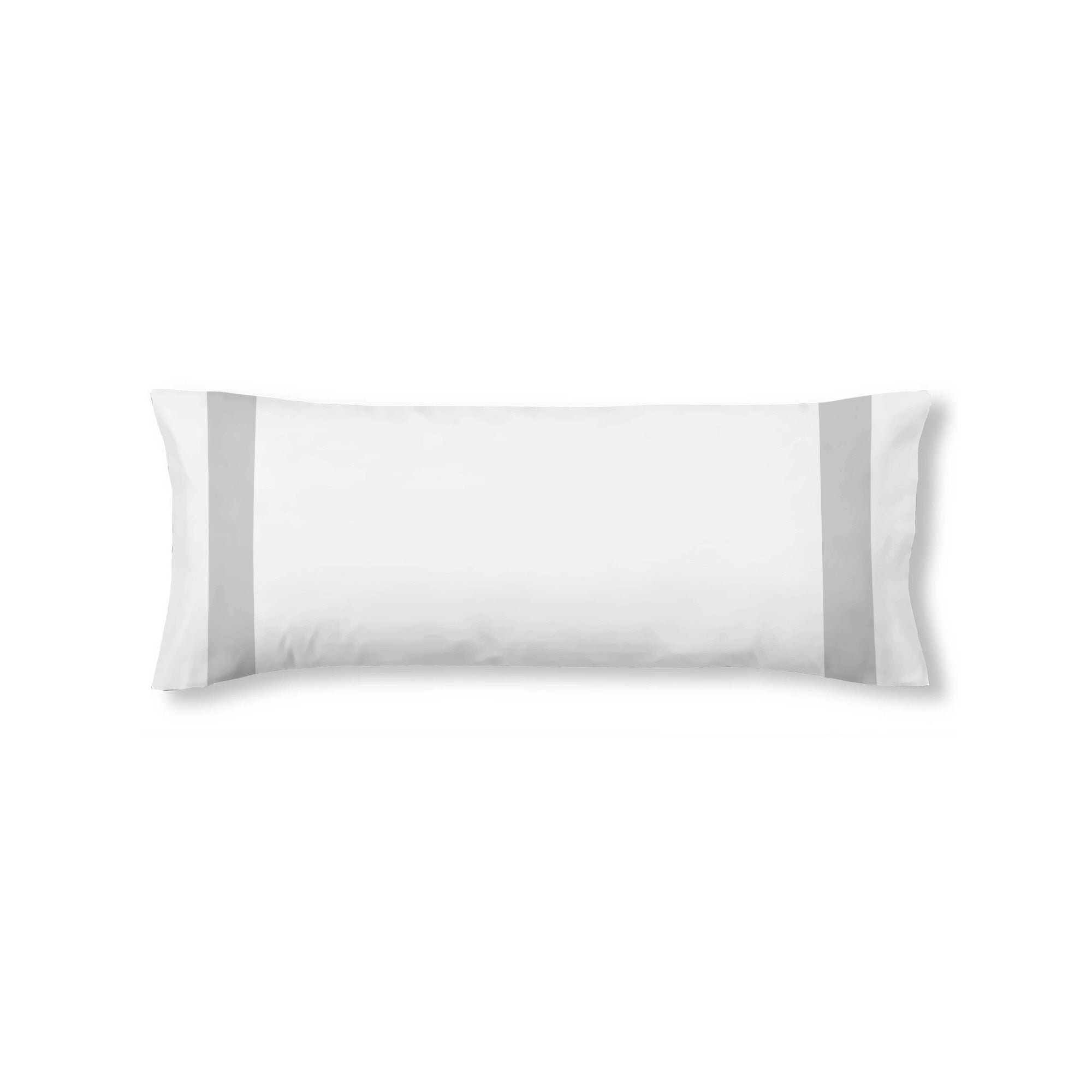 Funda de almohada Portitxol Plateado percal 200 hilos