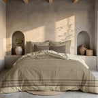 Prades poplin duvet cover 300 threads