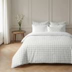 Daimus percale duvet cover, 200 thread count