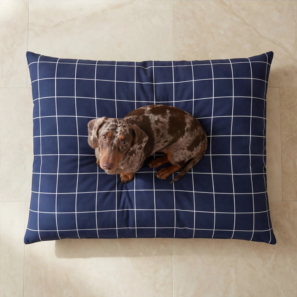 Stain-resistant removable pet bed Pumba Marino