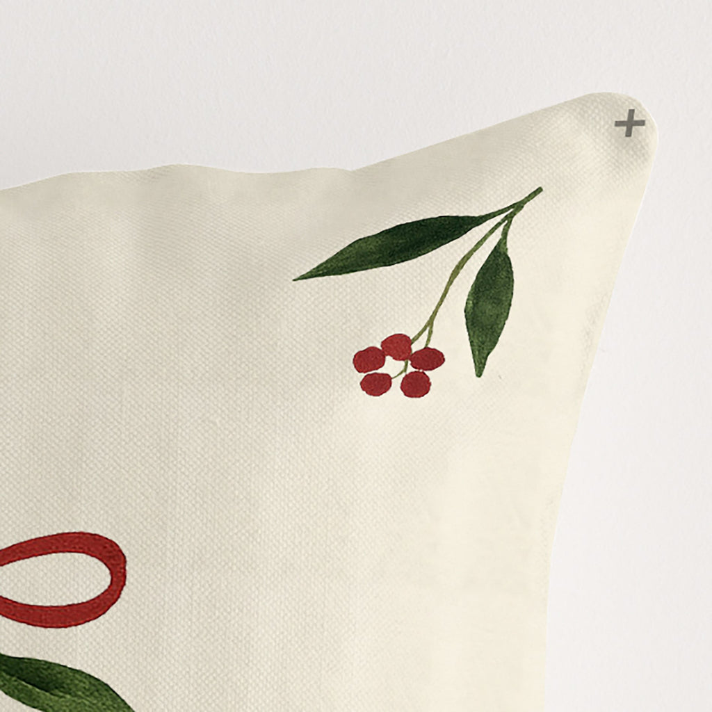 100% cotton cushion cover Mistletoe Bouquet A 50x50 cm