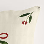 100% cotton cushion cover Mistletoe Bouquet A 50x50 cm