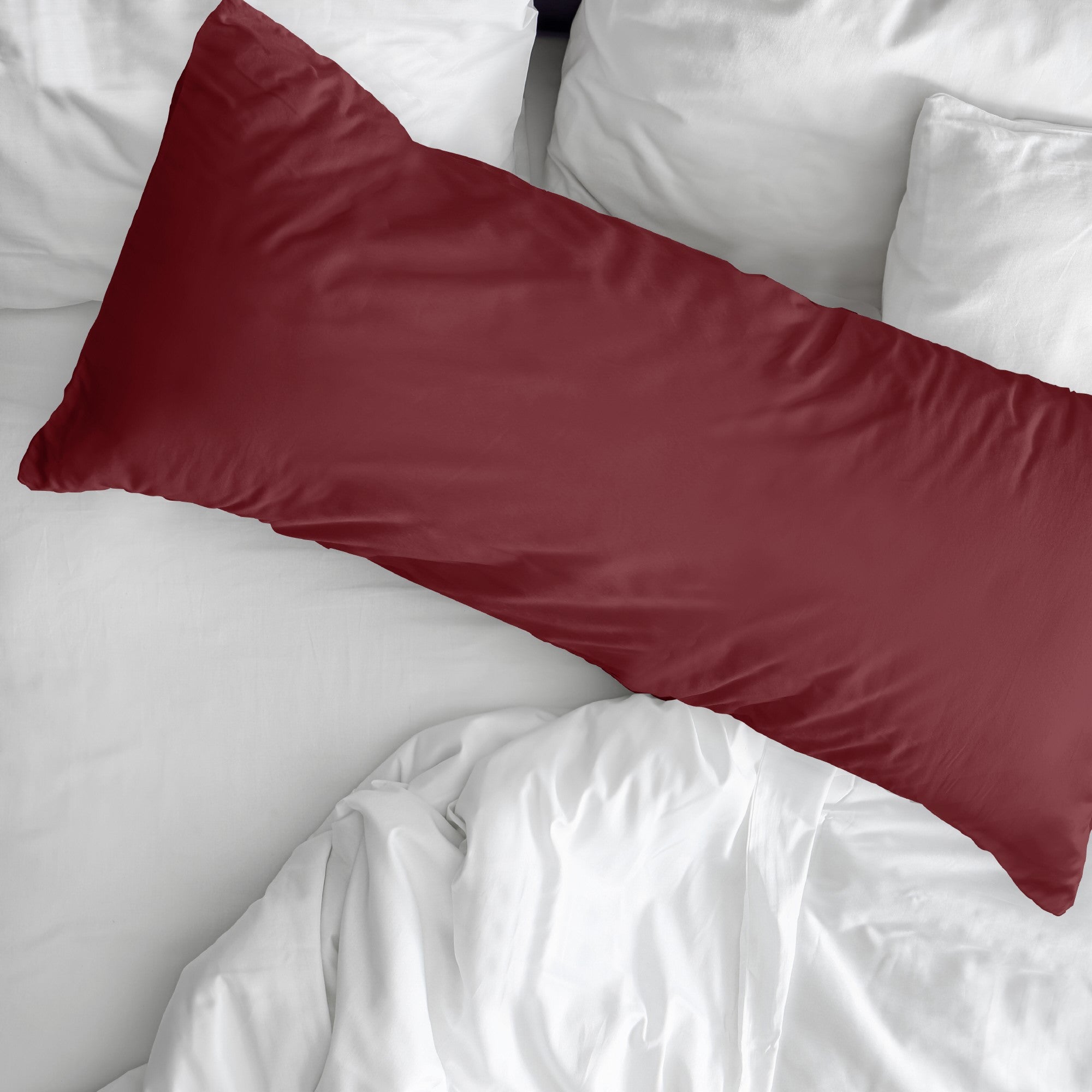 Plain Red Pillowcase