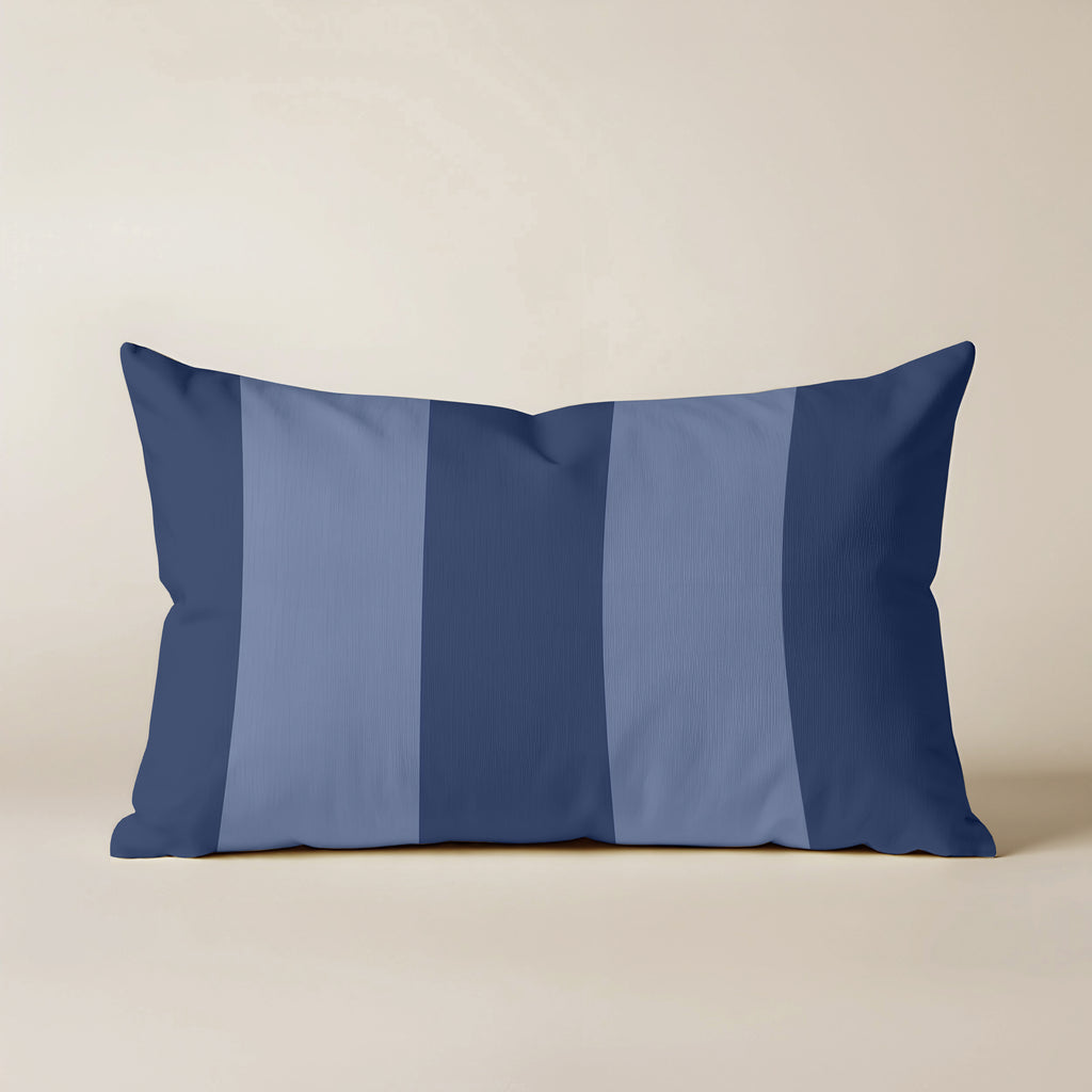 Romani Blue 100% Cotton Cushion Cover 30x50 cm