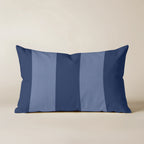 Romani Blue 100% Cotton Cushion Cover 30x50 cm