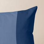 Romani Blue 100% Cotton Cushion Cover 30x50 cm