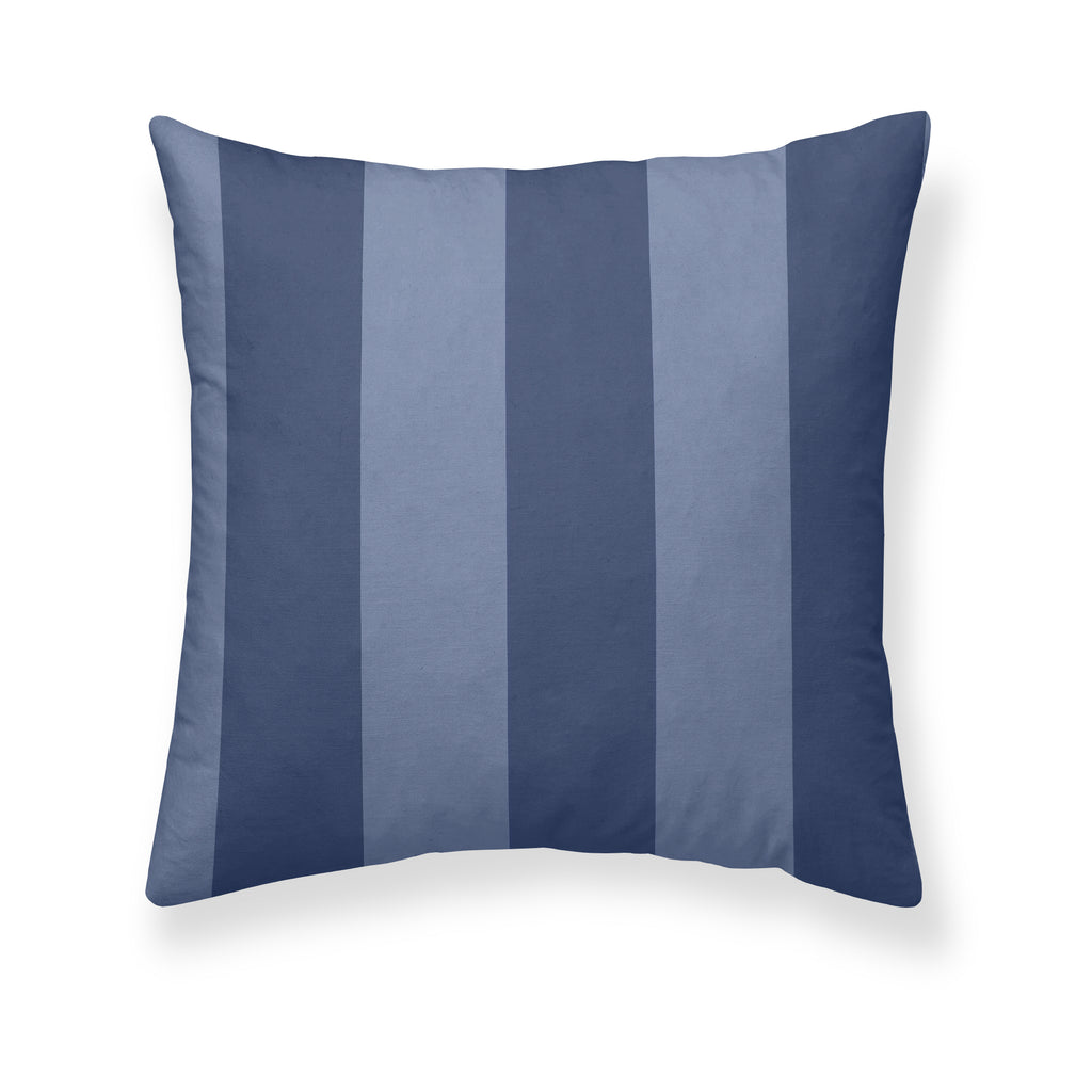 Romani Blue Percale Pillowcase 200 Thread Count