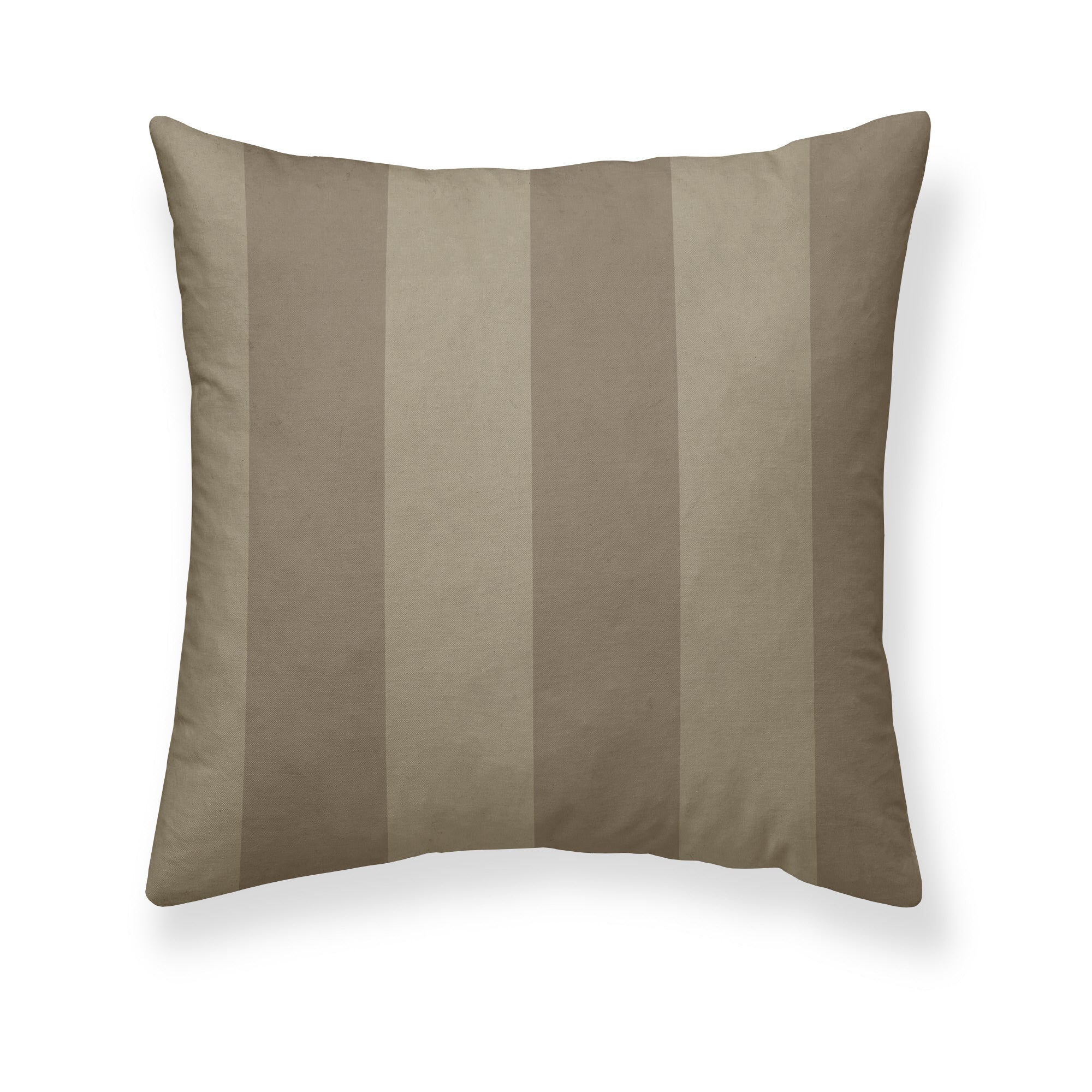 Romani Brown Percale Pillowcase 200 Thread Count