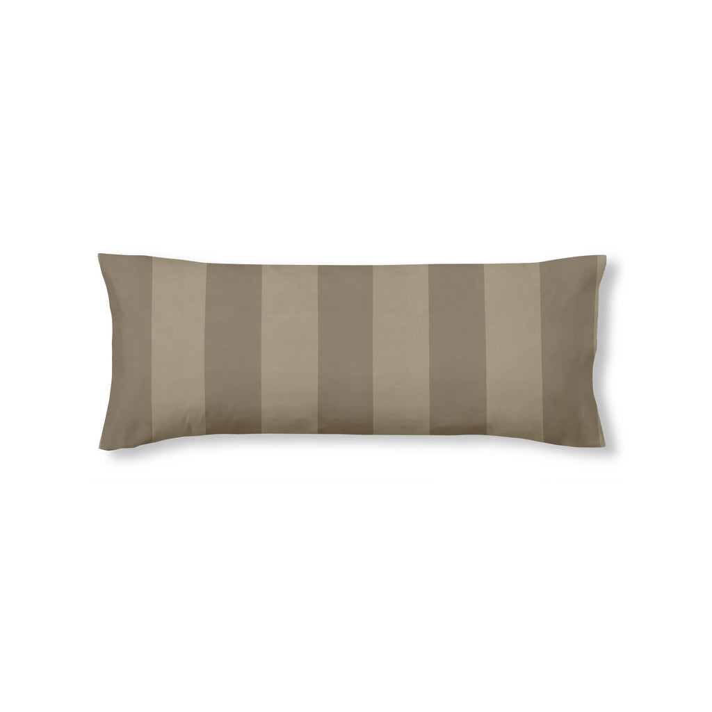 Romani Brown Percale Pillowcase 200 Thread Count