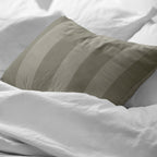 Funda de almohada Romani Marron tacto suave