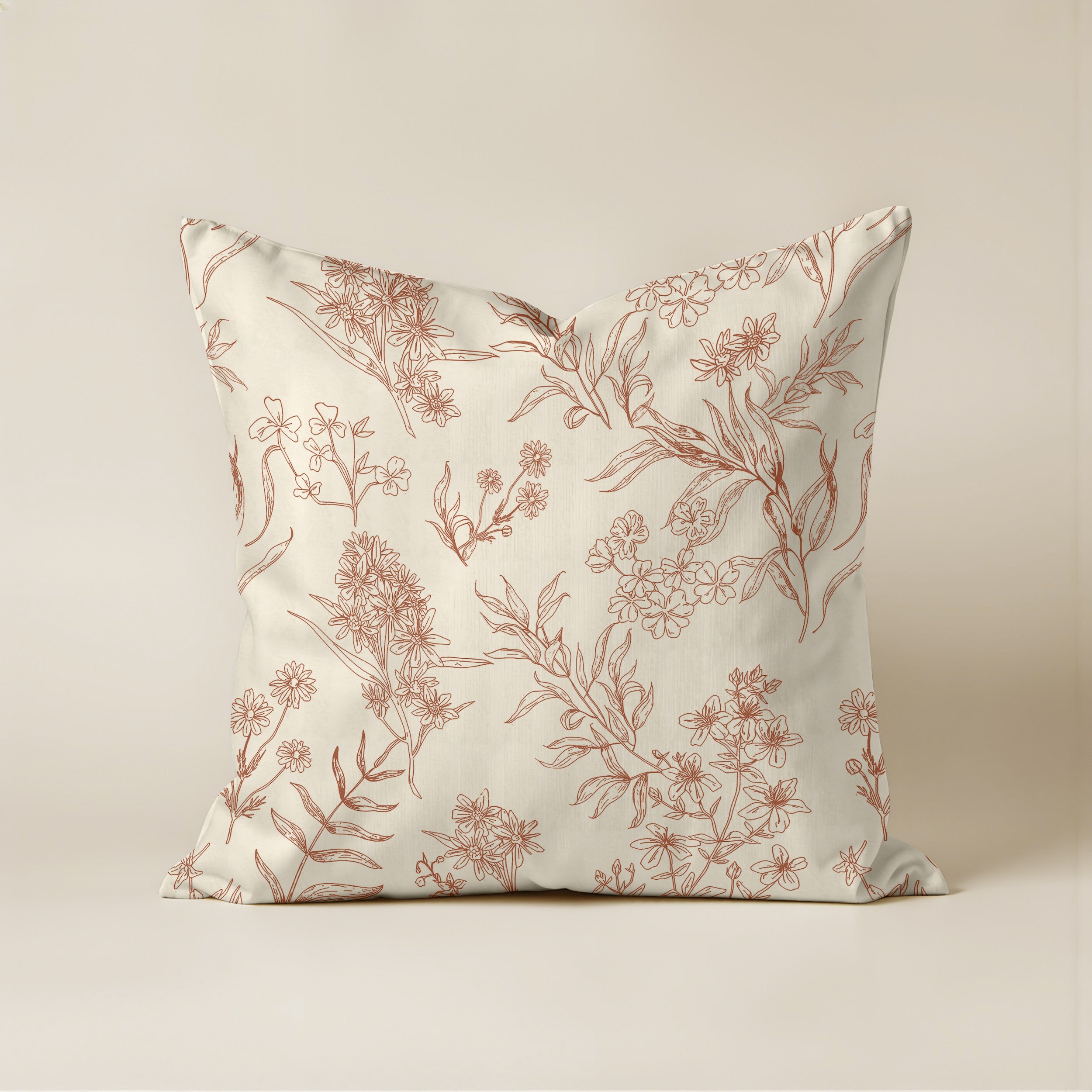 Romani Teja Cont 100% Cotton Cushion Cover 50x50 cm