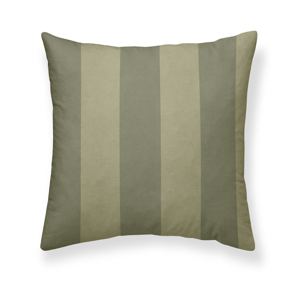 Romani Green Percale Pillowcase 200 Thread Count