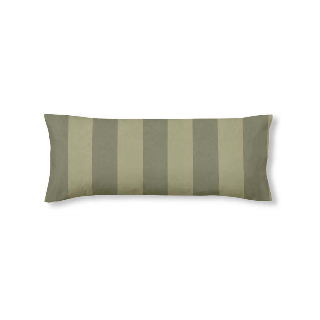 Romani Green Percale Pillowcase 200 Thread Count
