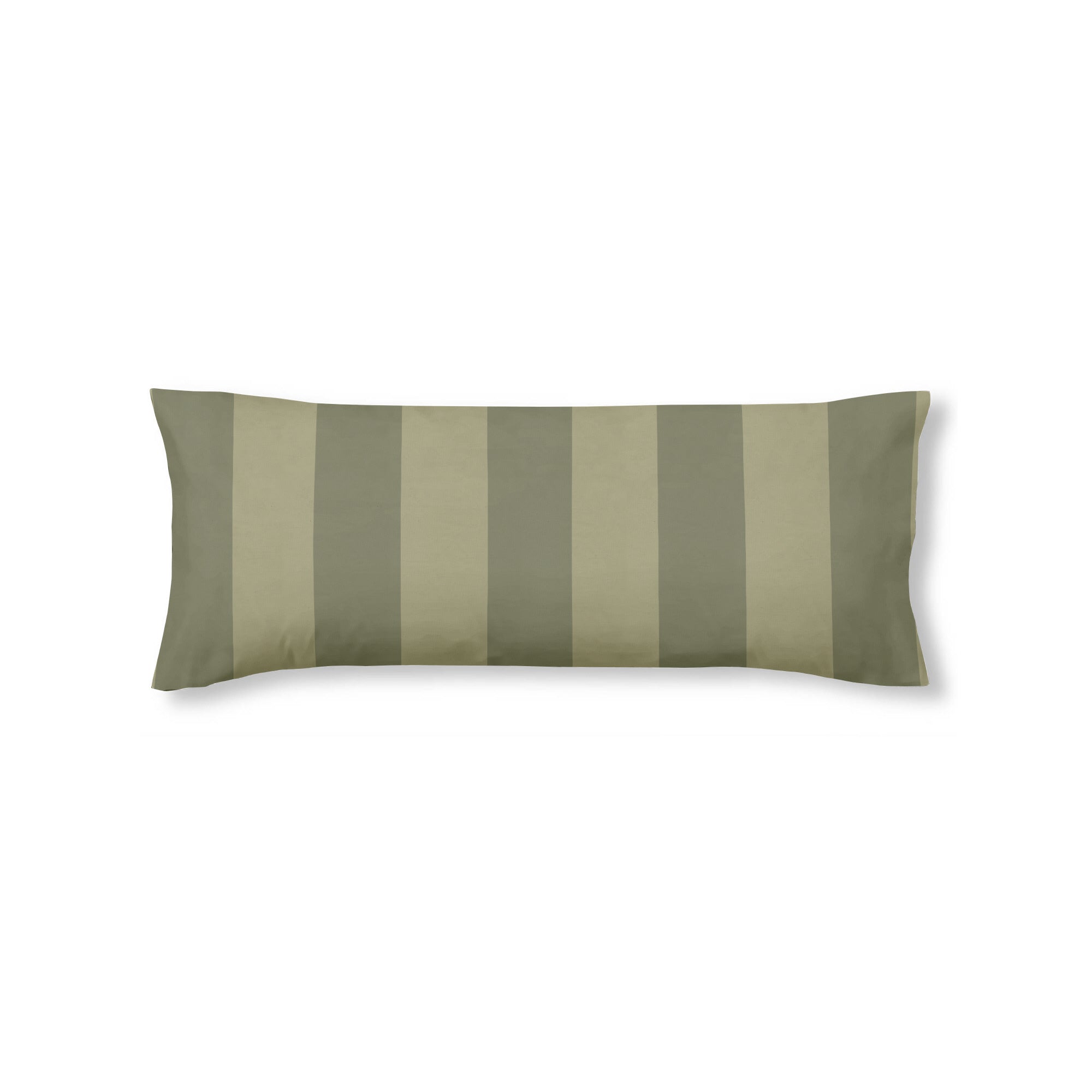 Romani Green Percale Pillowcase 200 Thread Count