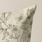 100% cotton cushion cover 30x50 cm Romani Green Cont