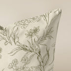 Romani Verde Cont 100% Cotton Cushion Cover 50x50 cm