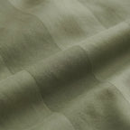 Housse de couette en percale Romani Green 200 fils/cm²