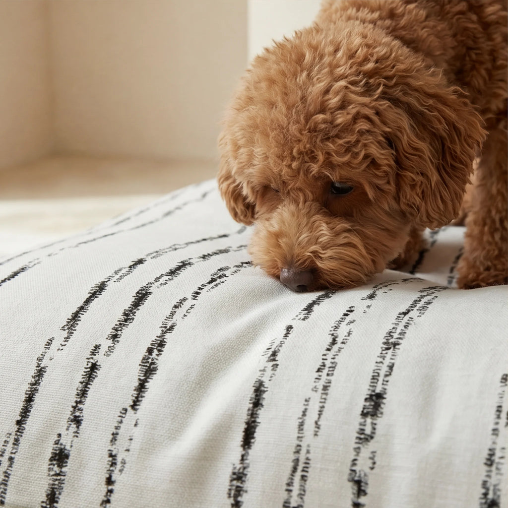 Removable stain-resistant pet bed Rufus