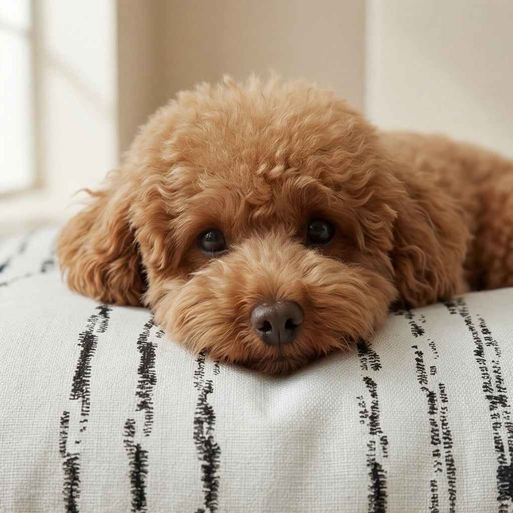 Removable stain-resistant pet bed Rufus