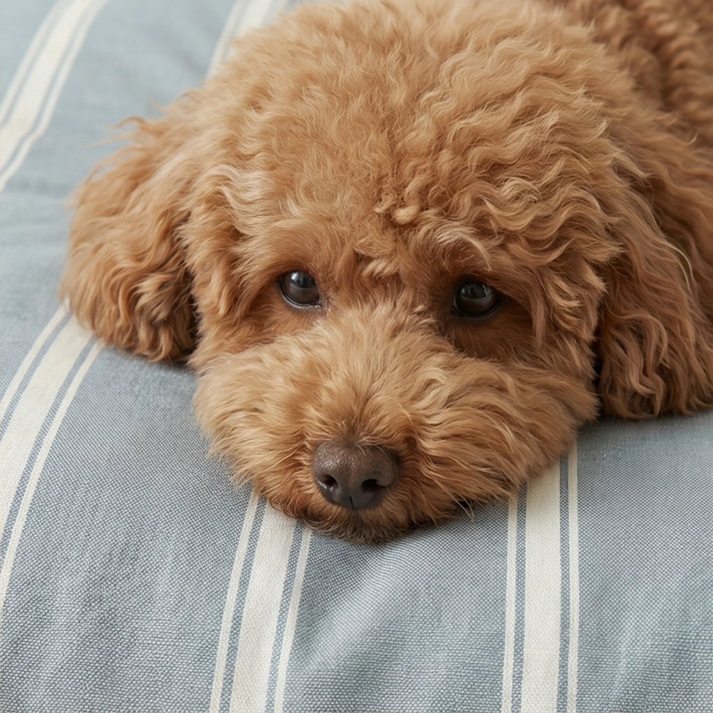 Removable stain-resistant pet bed Scott Blue