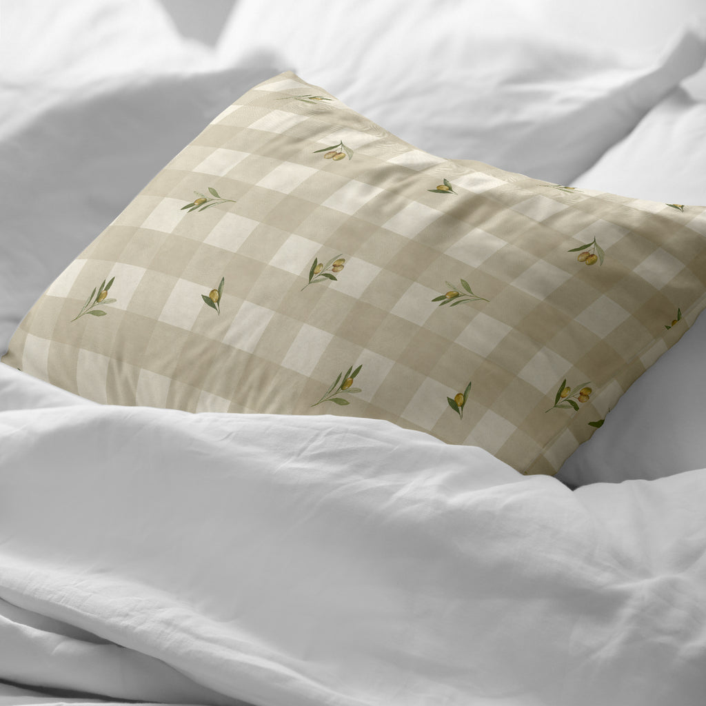 Sella percale 200 thread count pillowcase