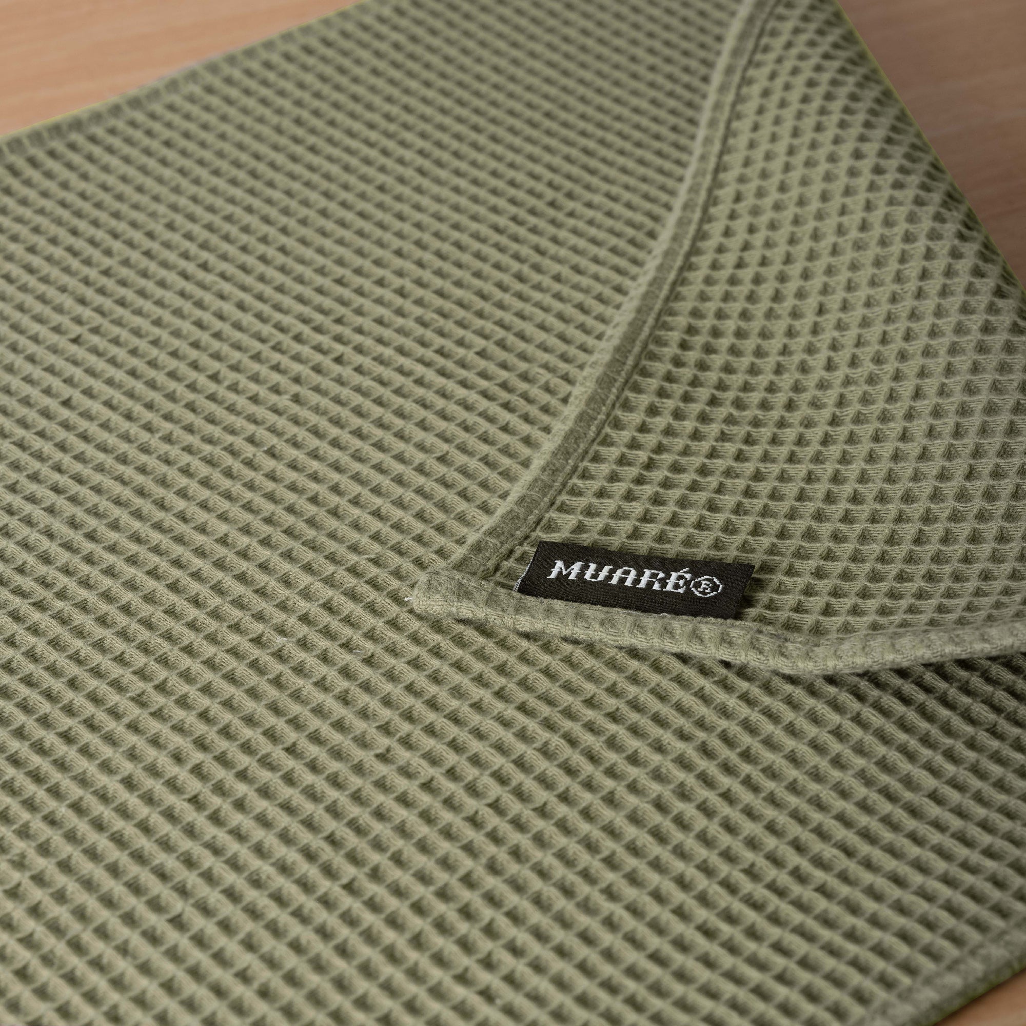 Pack 2 servilletas Waffle Desert Sage 45x45 cm